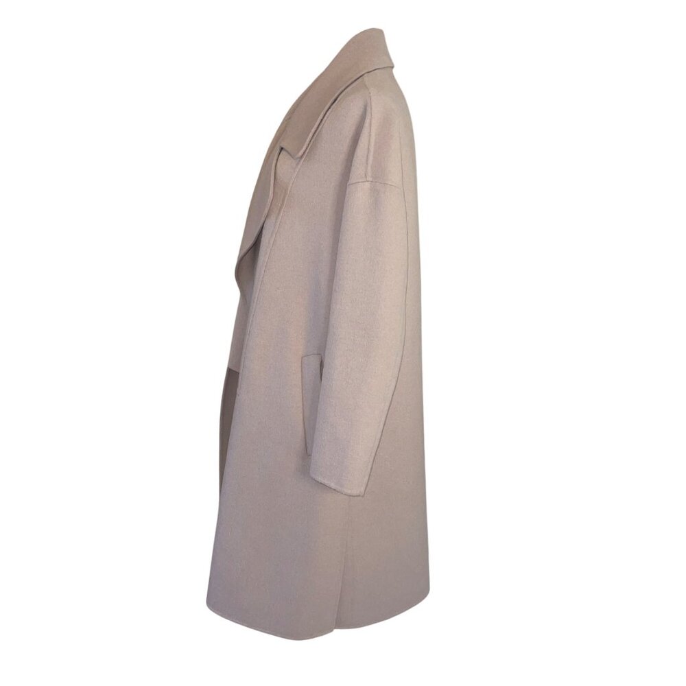 All Saints Womens Coat Jacket Size XS Pink Ryder Pockets Open Front Casual - Picture 2 of 13